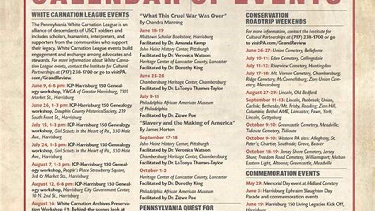 Allentown Pa Calendar Of Events
