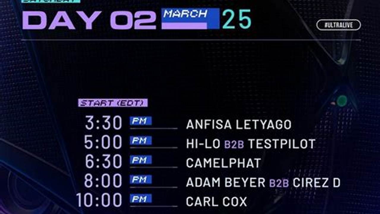Allow Us To Fill You In On This Year&#039;s Ultra Livestream, Including The Broadcast Schedule And Who&#039;s Playing., 2024