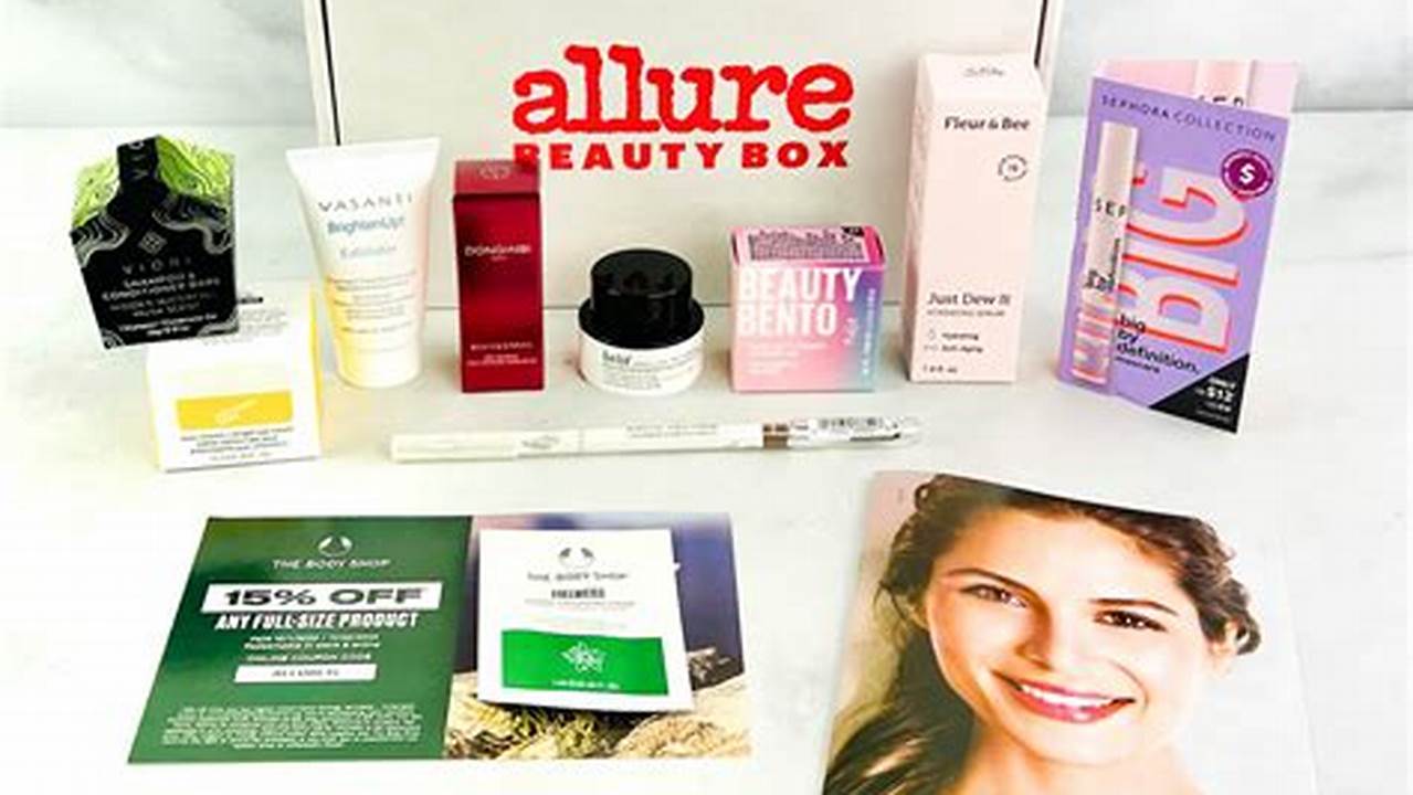 Allure Beauty Box October 2024