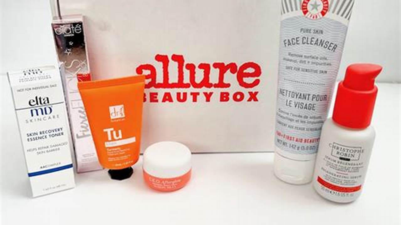 Allure June 2024 Beauty Box