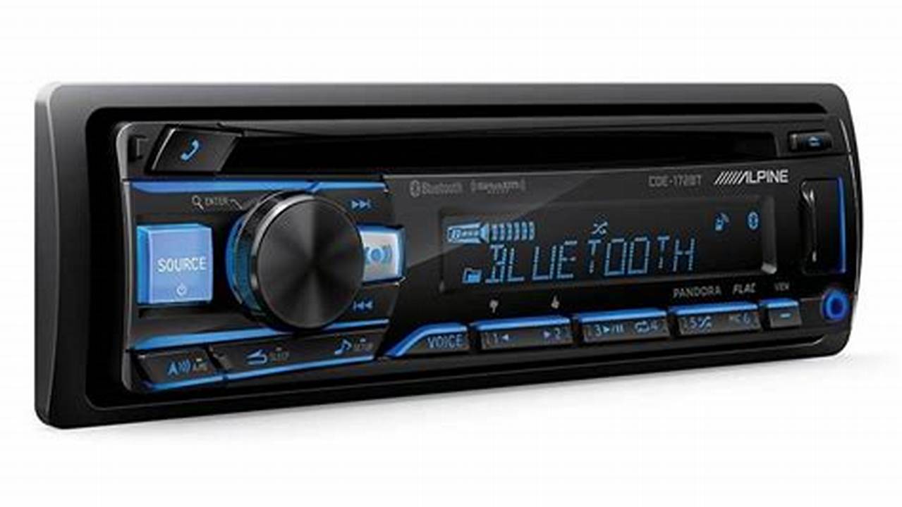 Alpine Stereo Bluetooth: Premium Audio for Your Ride