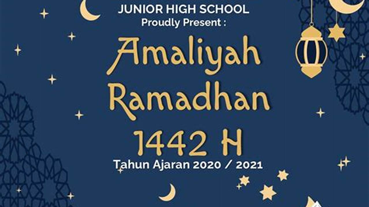 Amal, Ramadhan