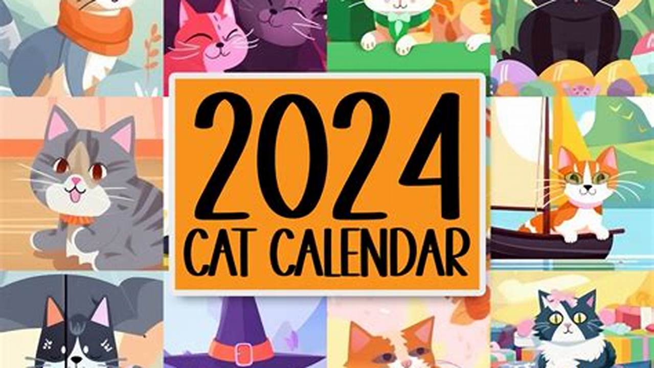 Amazon 2024 Cat Calendars