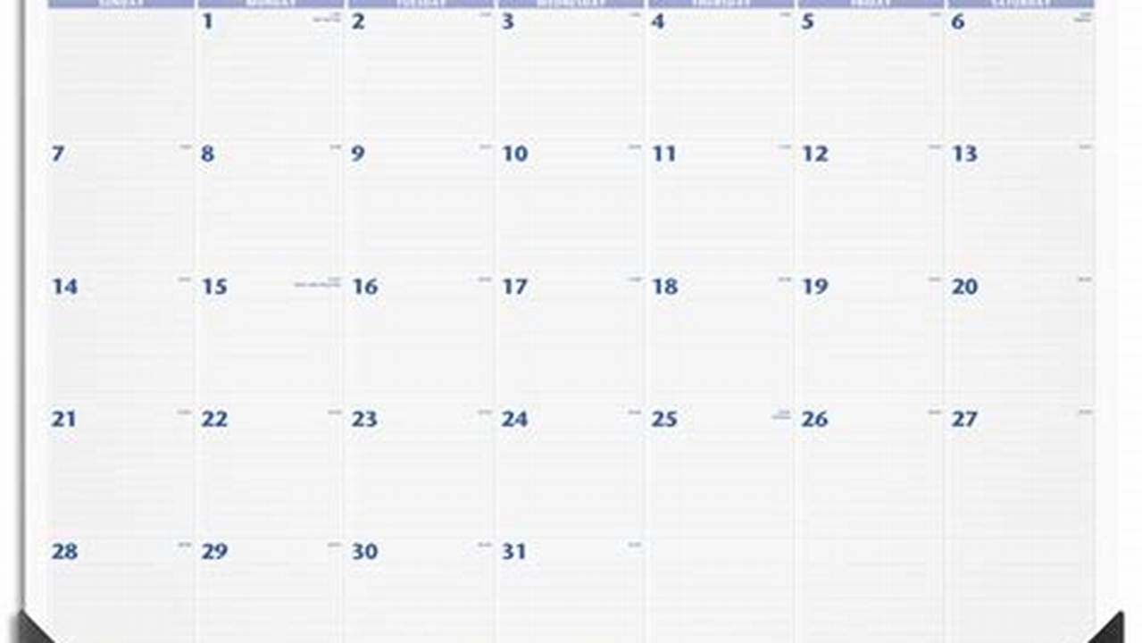 Amazon Desk Pad 2024 Calendar