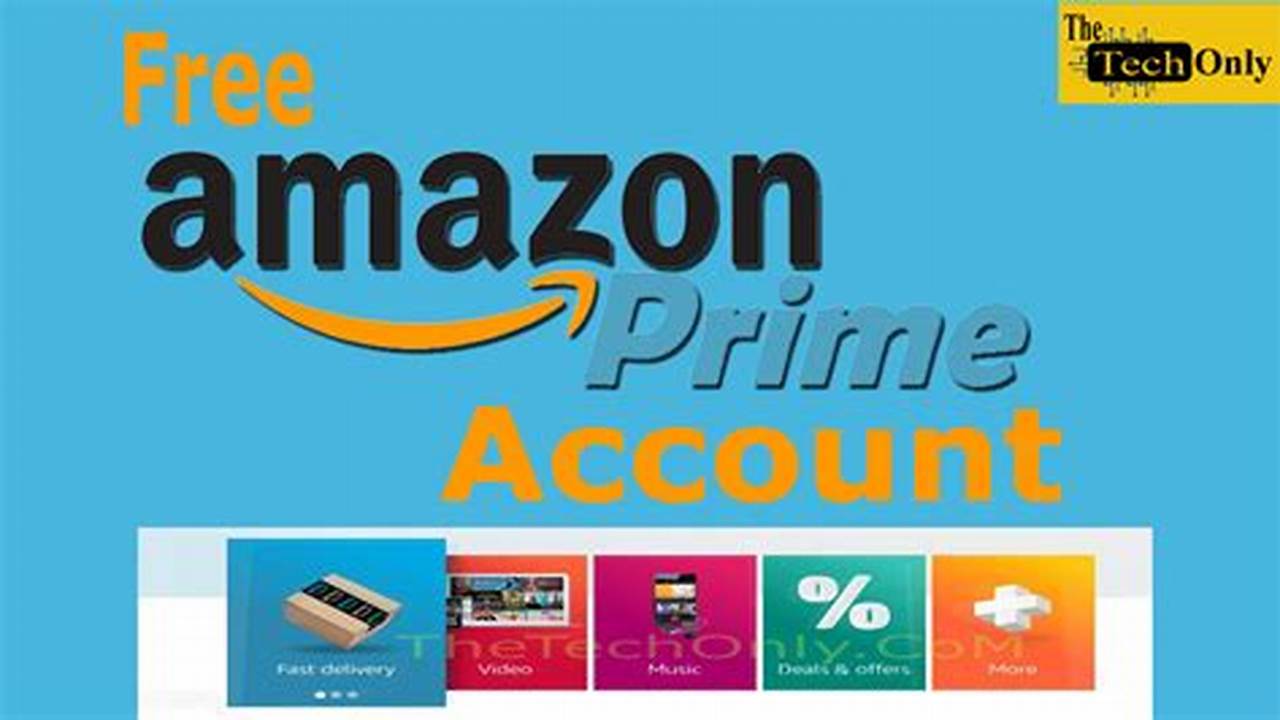 Amazon Prime Video Free Account And Password 2024