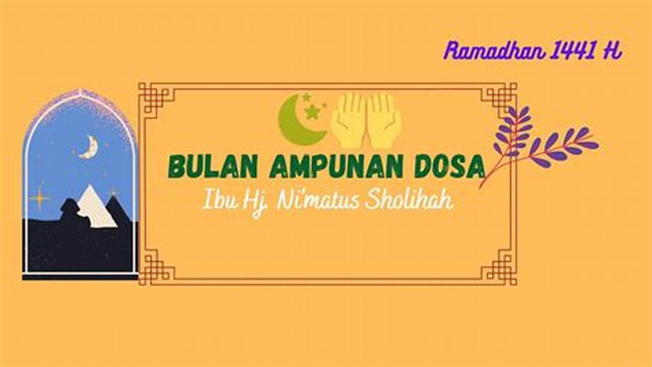 Ampunan Dosa, Ramadhan