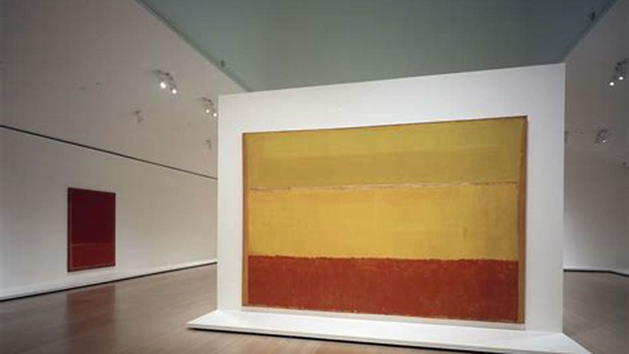 An Exhibit Of Artist Mark Rothko&#039;s Work At The National Gallery Of Art;, 2024