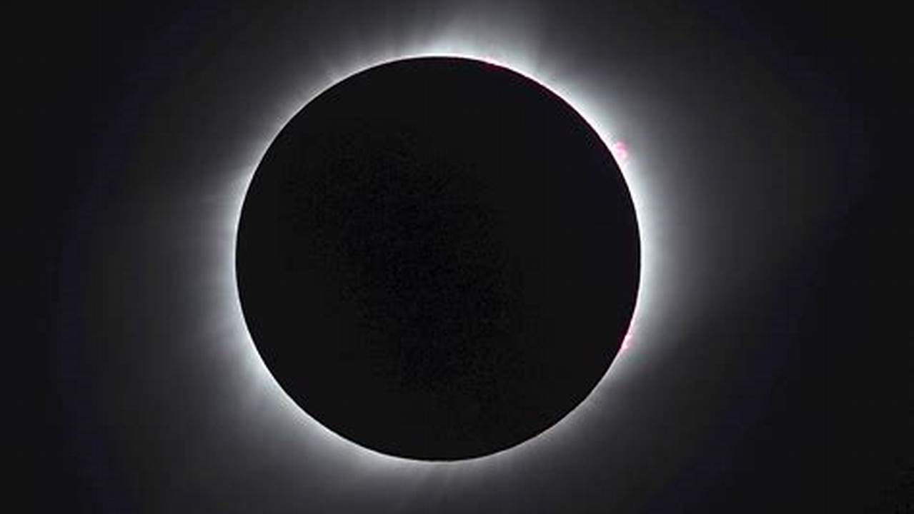 And Will Have Totality, When The Sun Is Nearly Completely Blocked, At., 2024