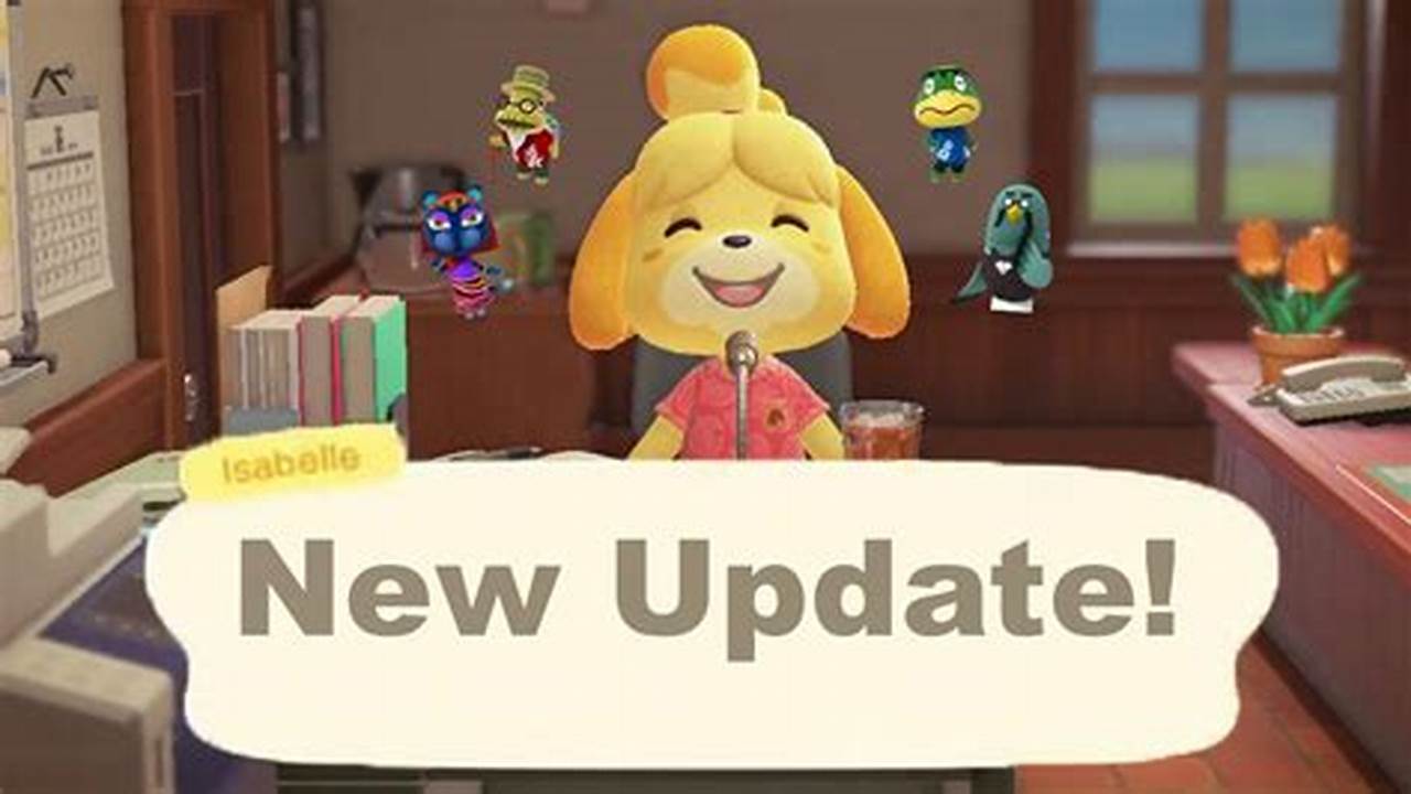 Animal Crossing Update 2024