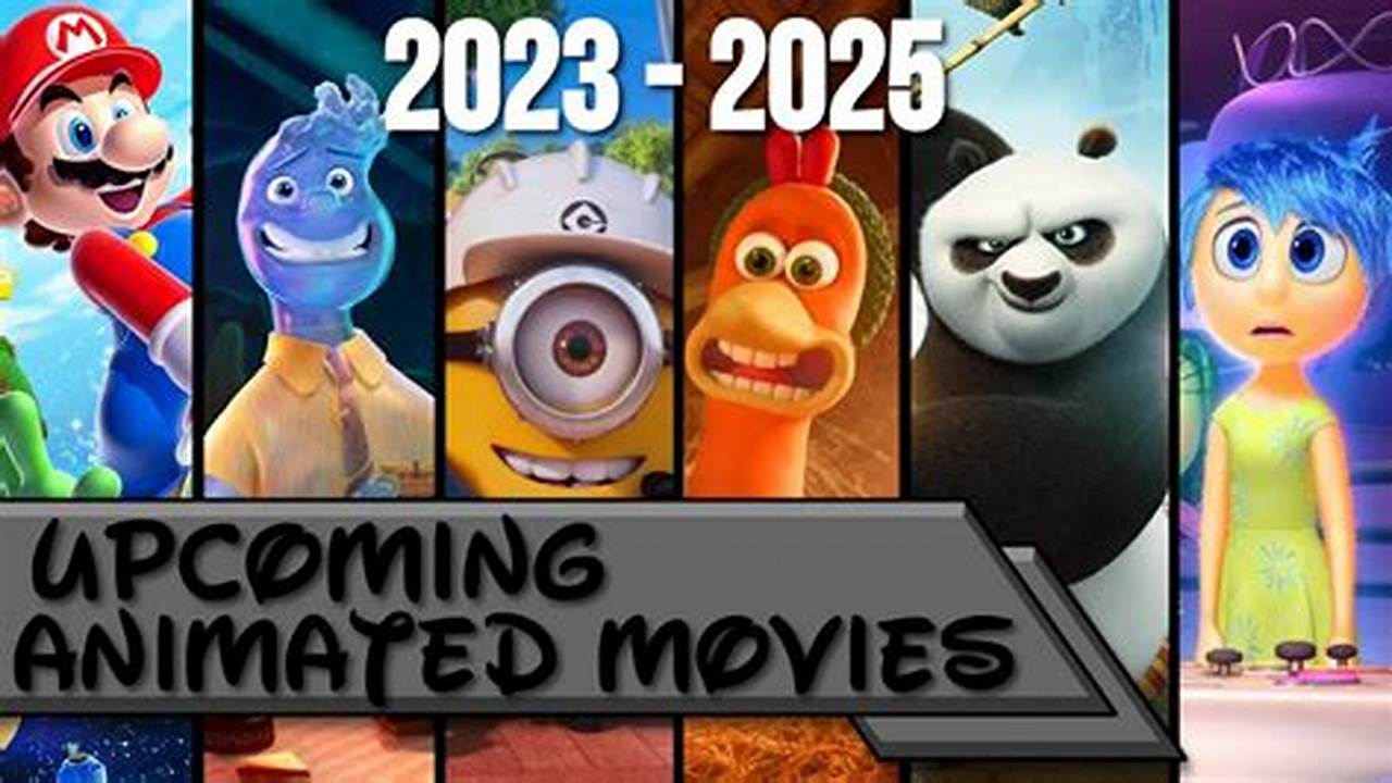 Animated Films Coming Out In 2024