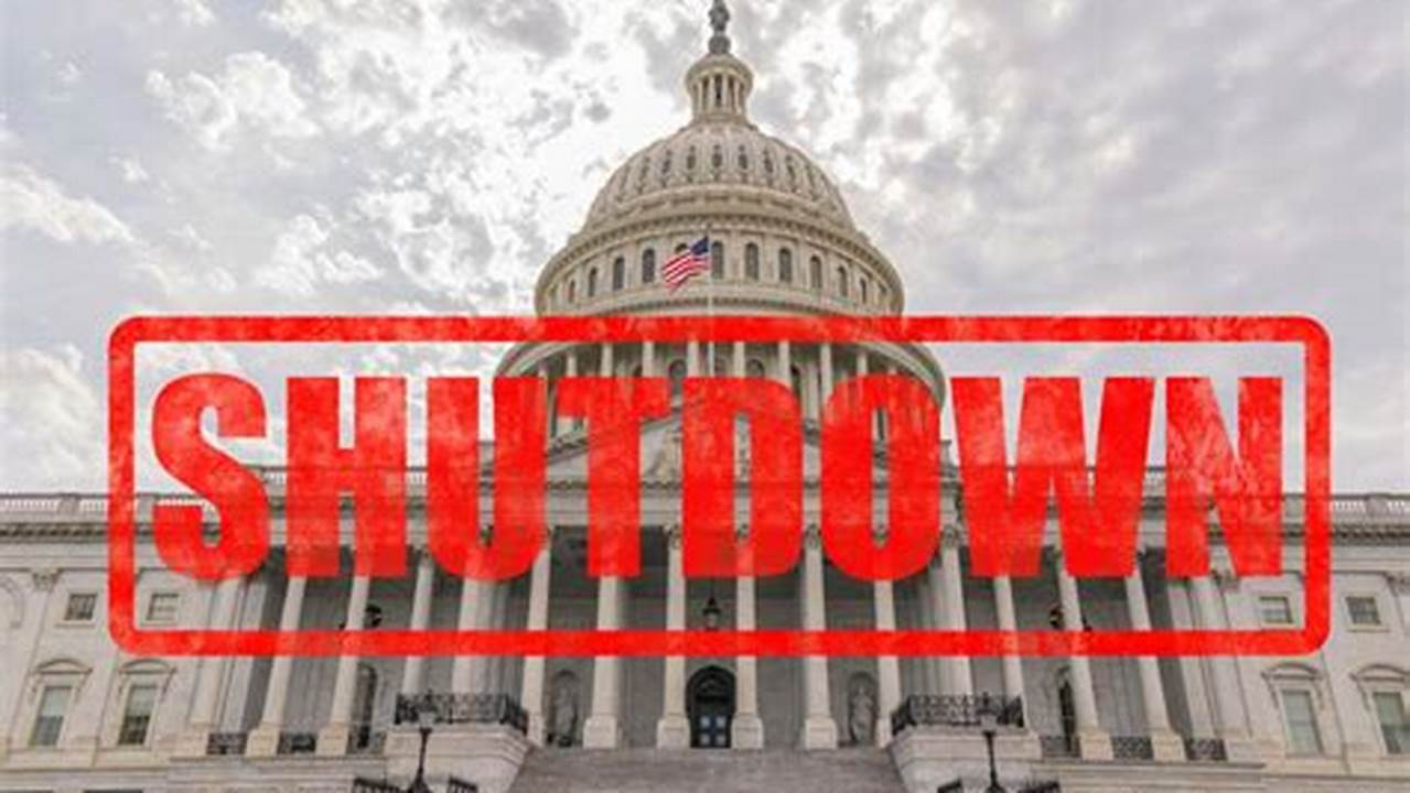 Another Government Shutdown Deadline Hits This Week., 2024