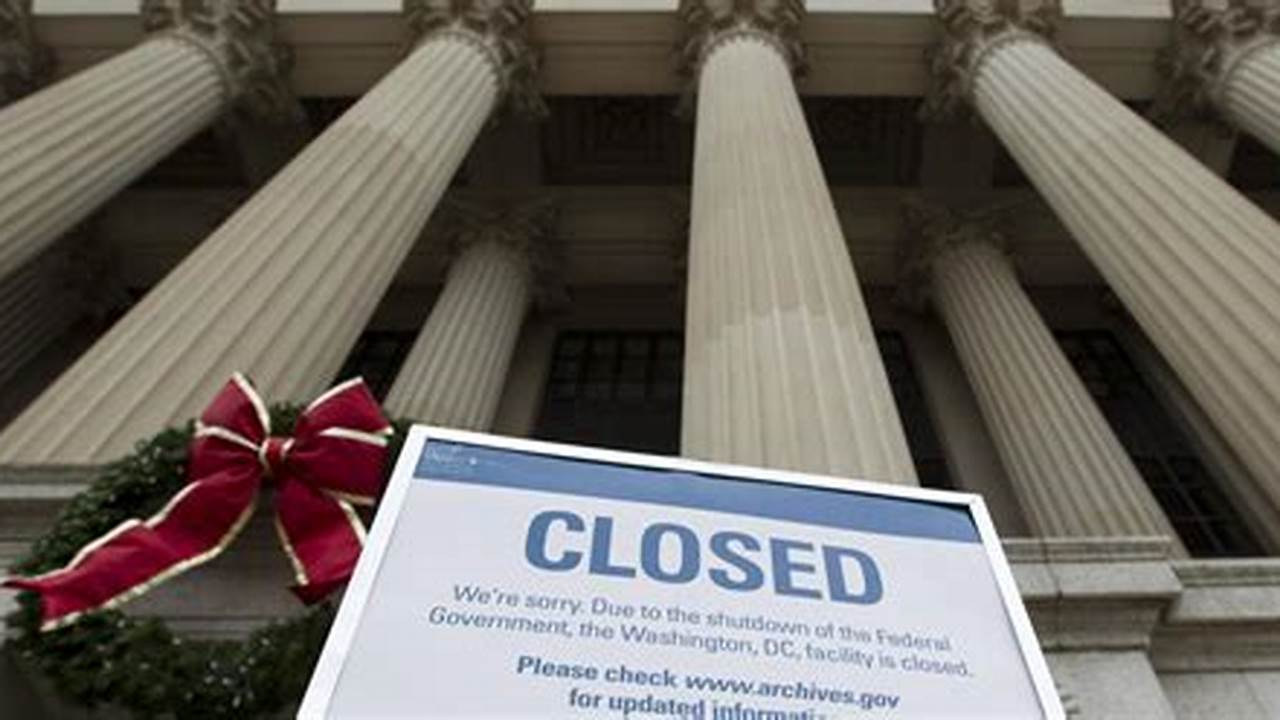 Another Government Shutdown Deadline Hits., 2024