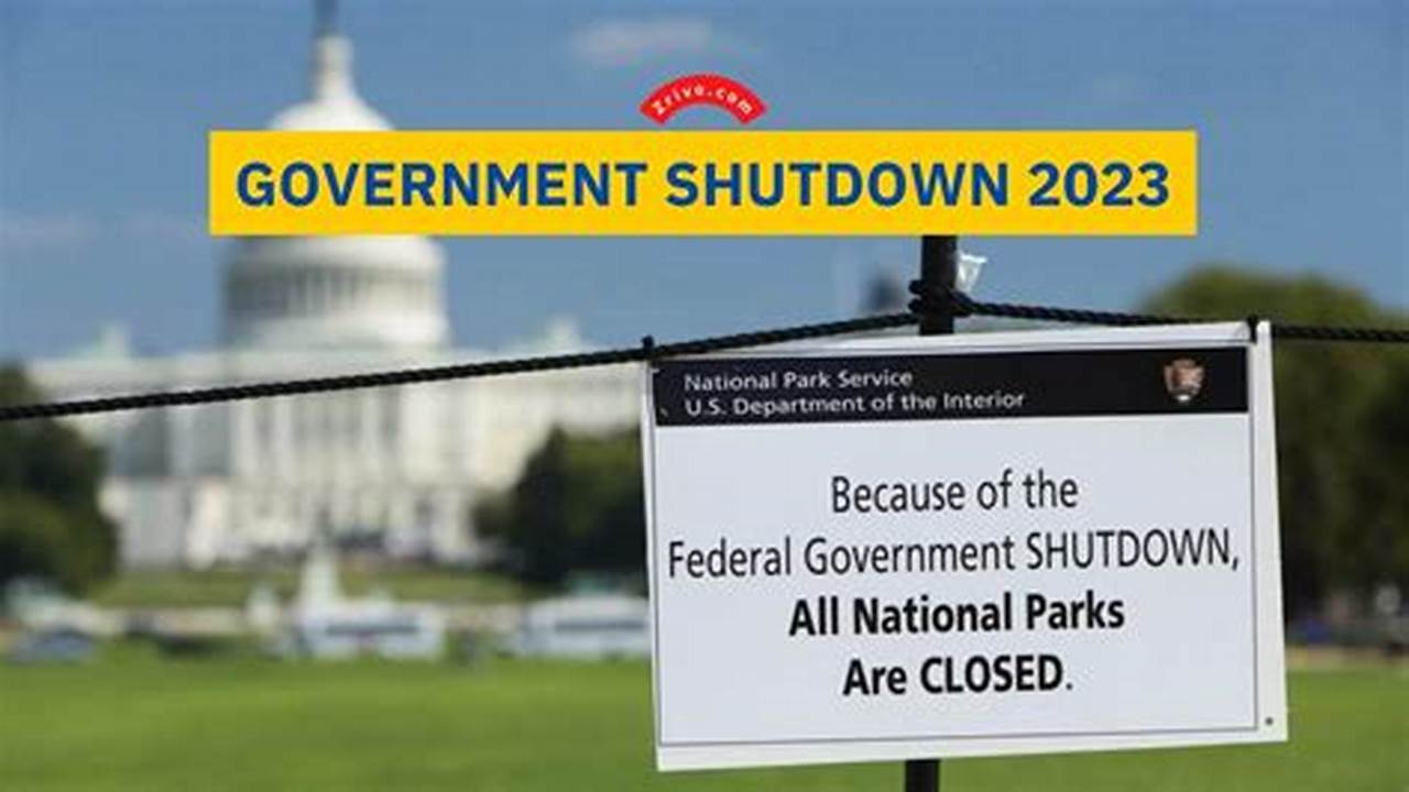 Another Government Shutdown Deadline Is Nearly Here., 2024