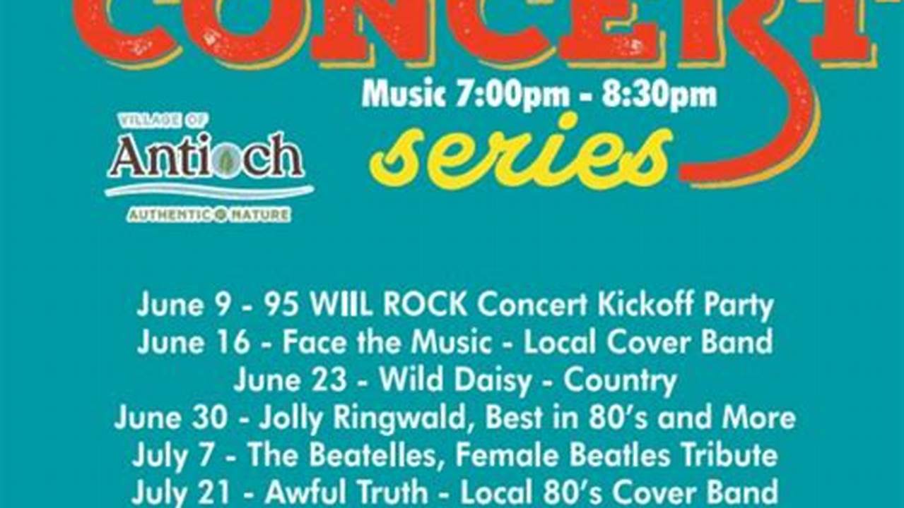Antioch Concert Series 2024