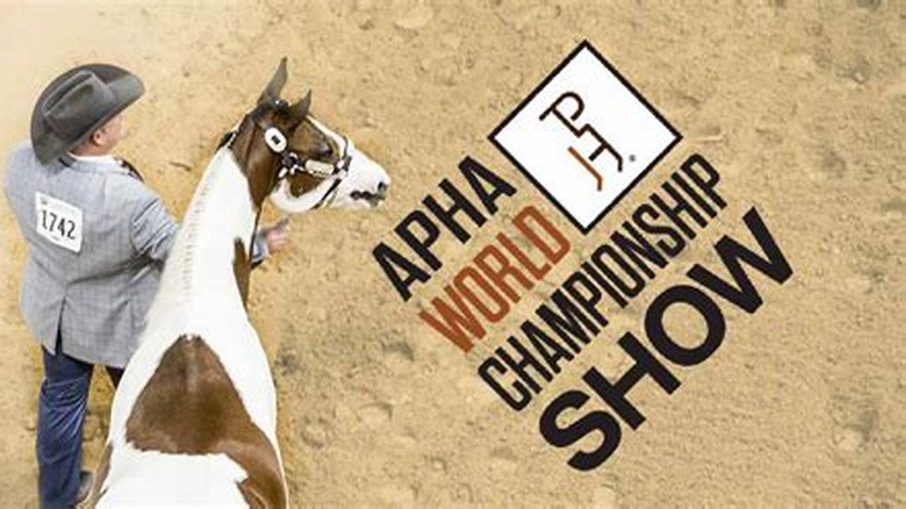 Apha World Show 2024 Dates Milka Suzanna