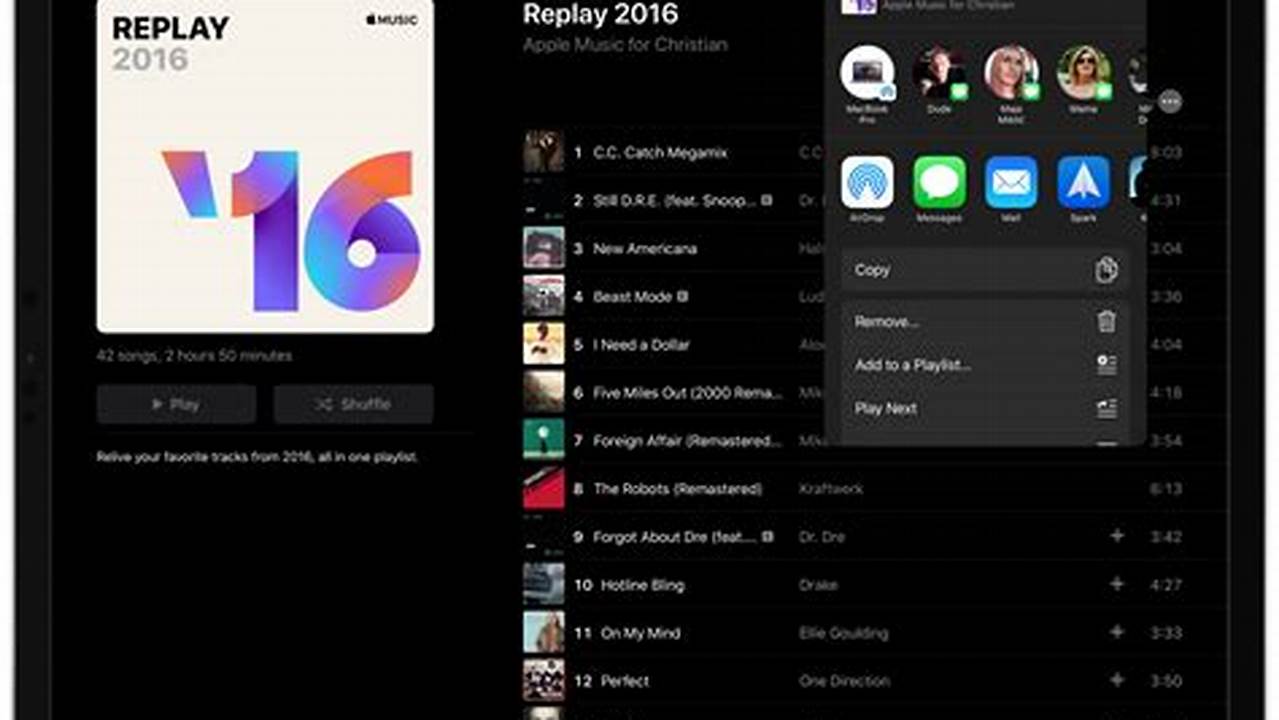 Apple 2024 Music Replay