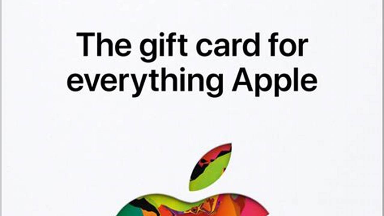 Apple Gift Card Deals Black Friday 2024