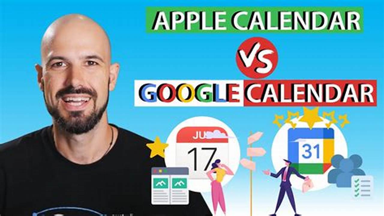 Apple Vs Google Calendar Reddit