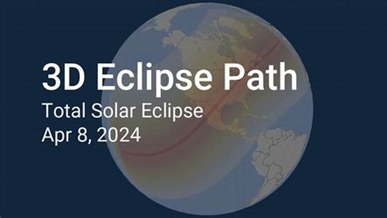 April 8 2024 Total Solar Eclipse Path - Henrie Madonna