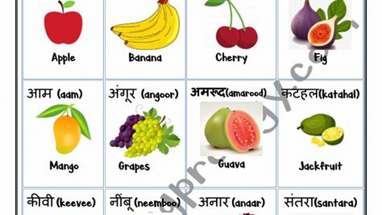 April In Hindi Language