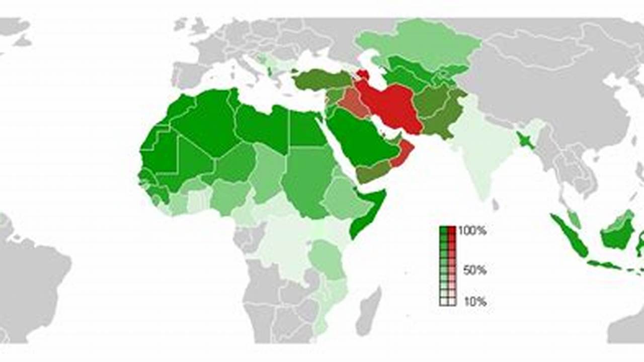 Arabische Bevölkerung, Wo