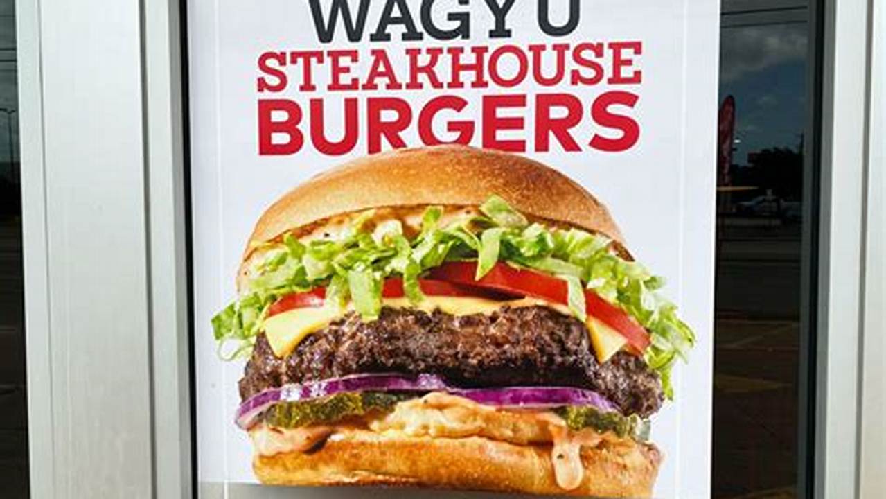 Arbys Wagyu Burger Price 2024