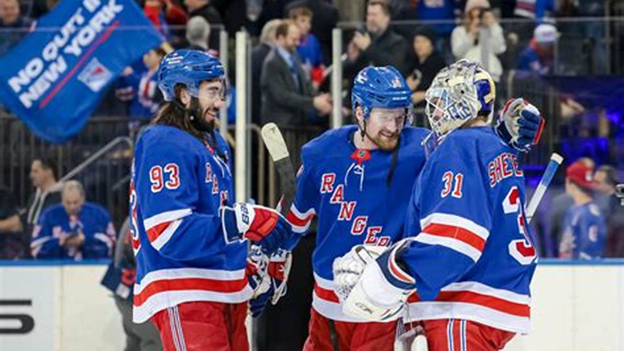 Are The Ny Rangers In The Playoffs 2024