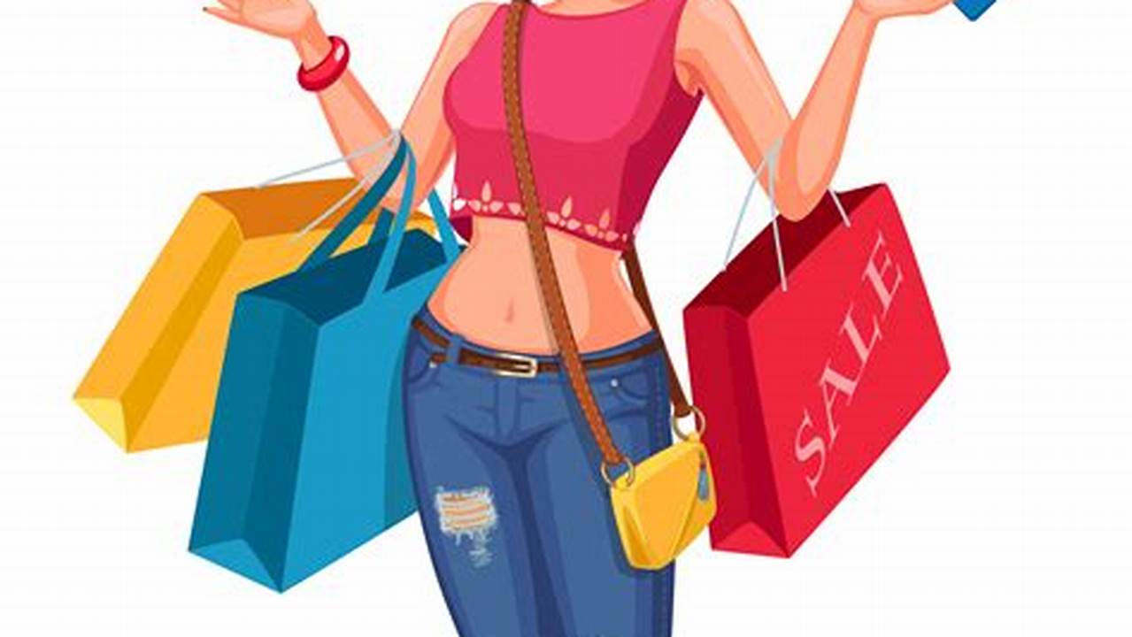 Are You Searching For Happy Shopping Girl Png Hd Images Or Vector?, Images