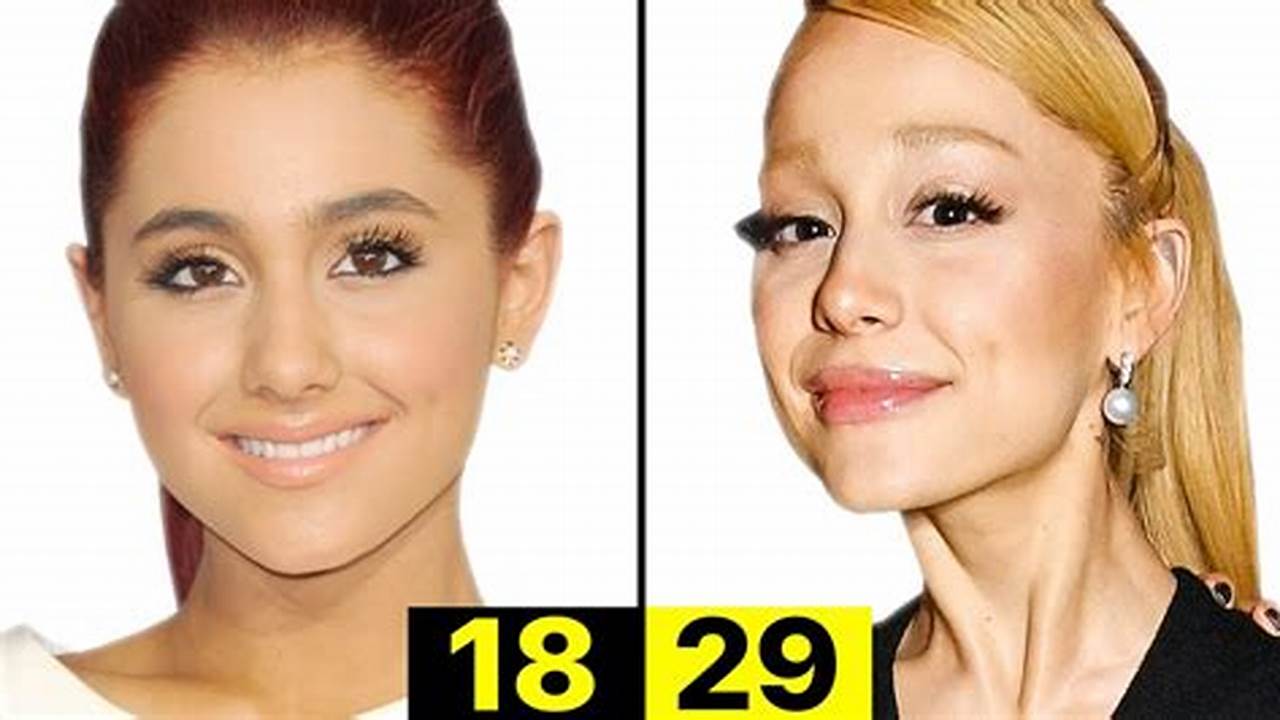 Ariana Grande Face 2024