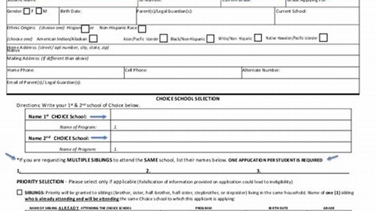 Arkansas School Choice Application 2024