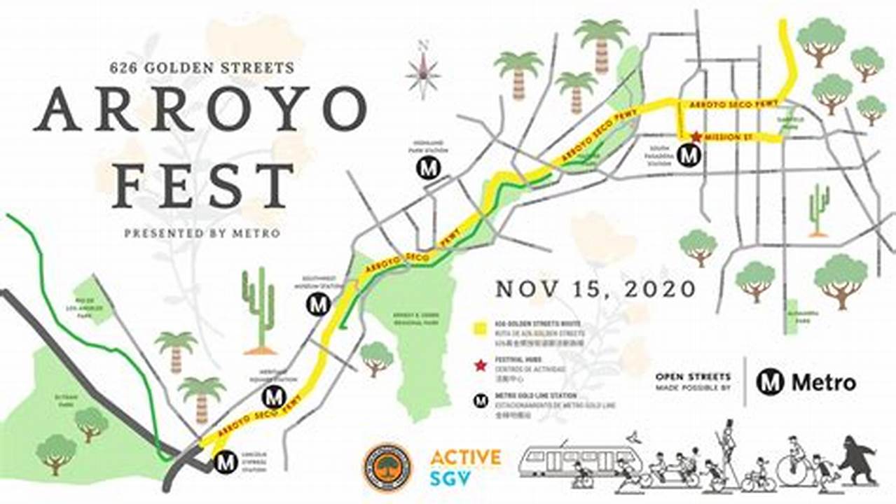Arroyo Fest 2024 Map