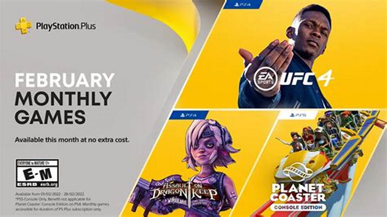 As Announced By Sony, The New Ps Plus Extra Games For February 2024 Are Assassin&#039;s Creed Valhalla, Lego Jurassic World, Lego Worlds, Need For Speed., 2024