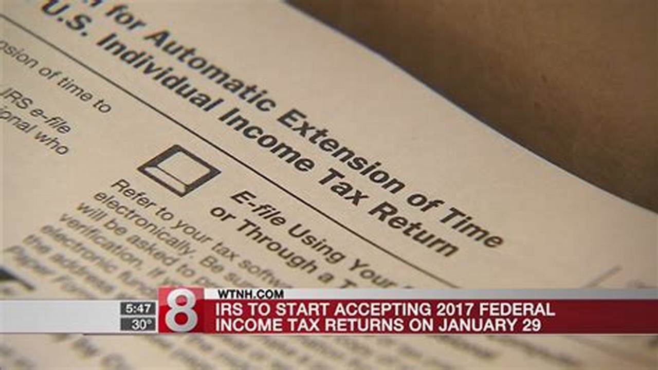 As Of January 29, The Irs Is Accepting And Processing Tax Returns For 2023., 2024