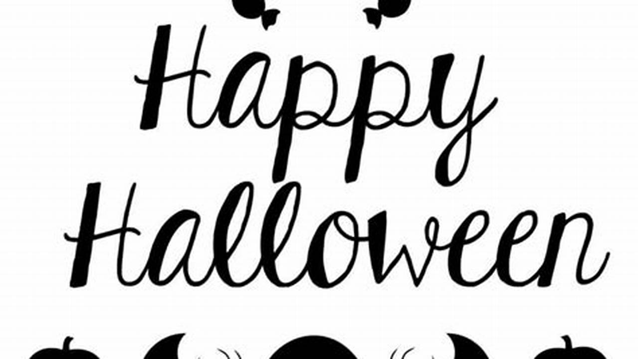 As A Caption For Halloween Photos On Social Media., Free SVG Cut Files