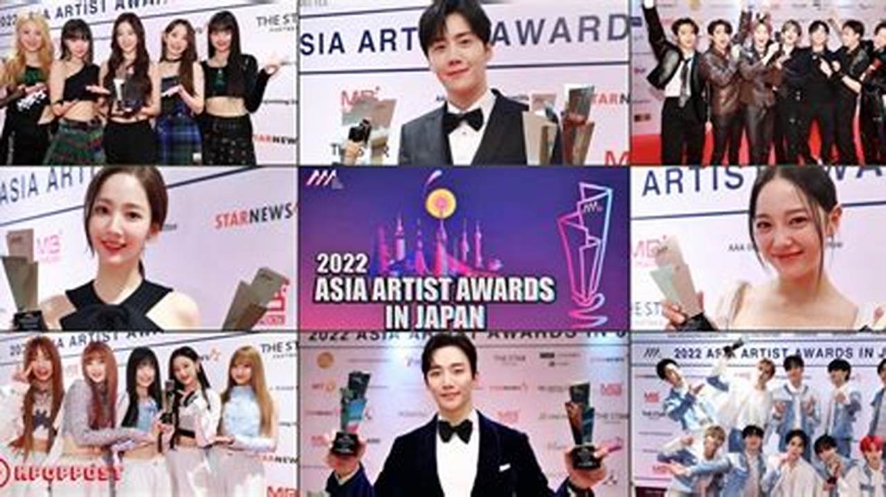 Asian Artist Awards 2024 Winners