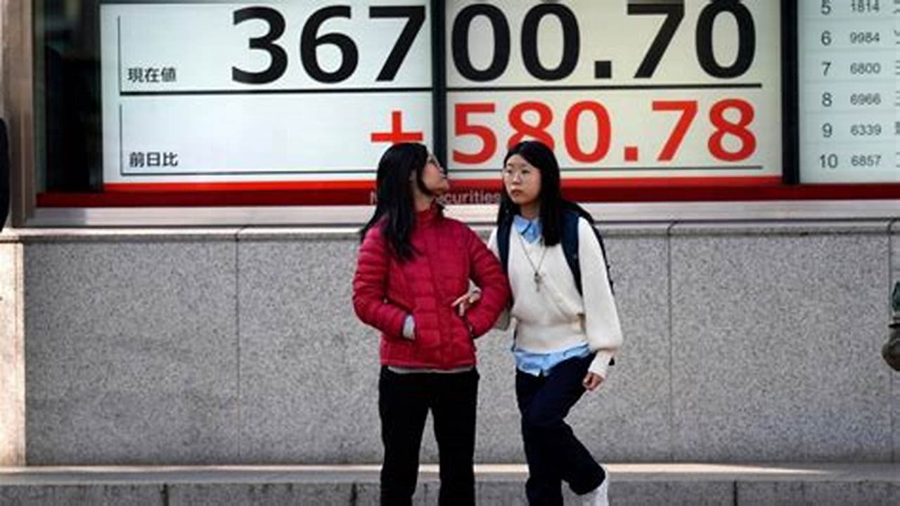 Asian Stock Markets Were Mostly Higher On Wednesday,., 2024