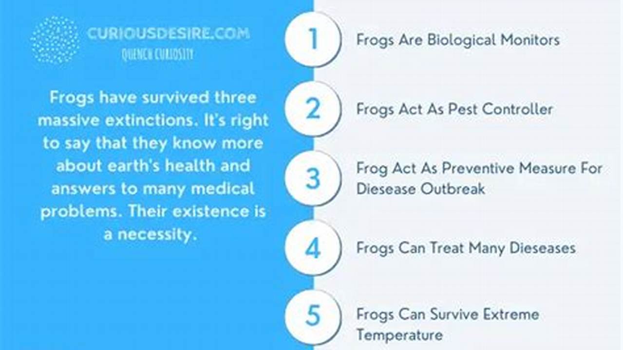 Aside From What They Represent, The Importance Of Frogs In Our Ecosystem Is., 2024