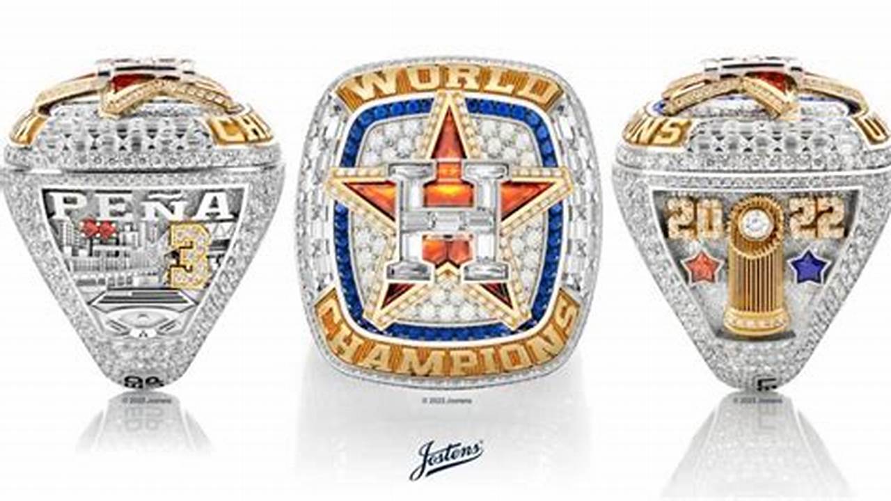 Astros 2024 World Series Ring