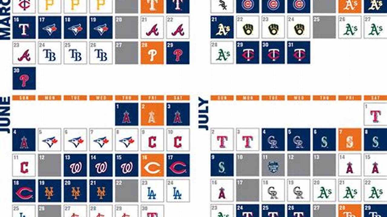 Astros Houston Calendar