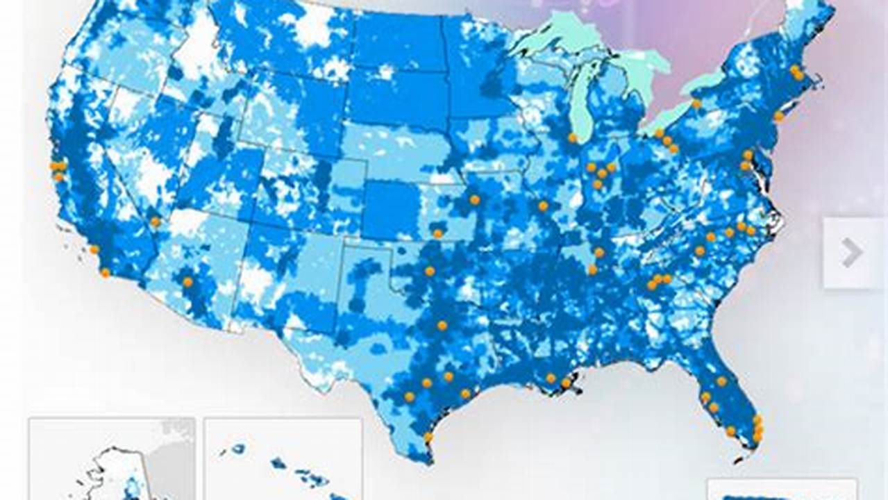 At&T Coverage Map 2024 Projected