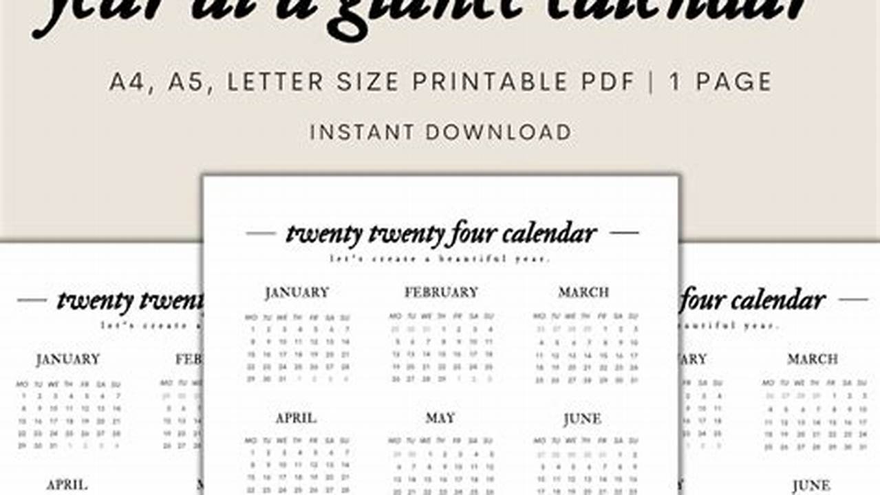 At A Glance Calendar 2024 G560-00