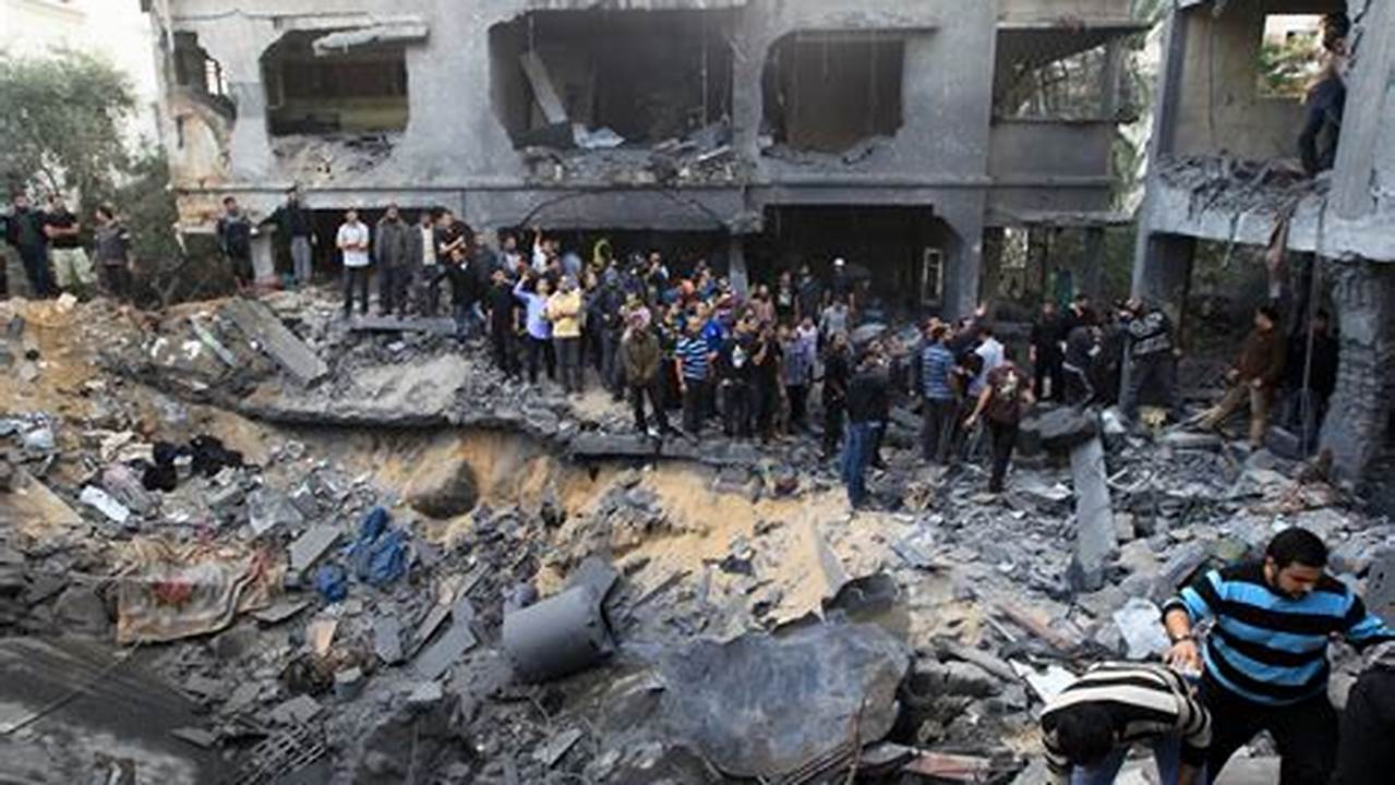At Least 20 People Were Killed And Dozens Of Others Wounded By Israeli Shelling In Gaza City As., 2024