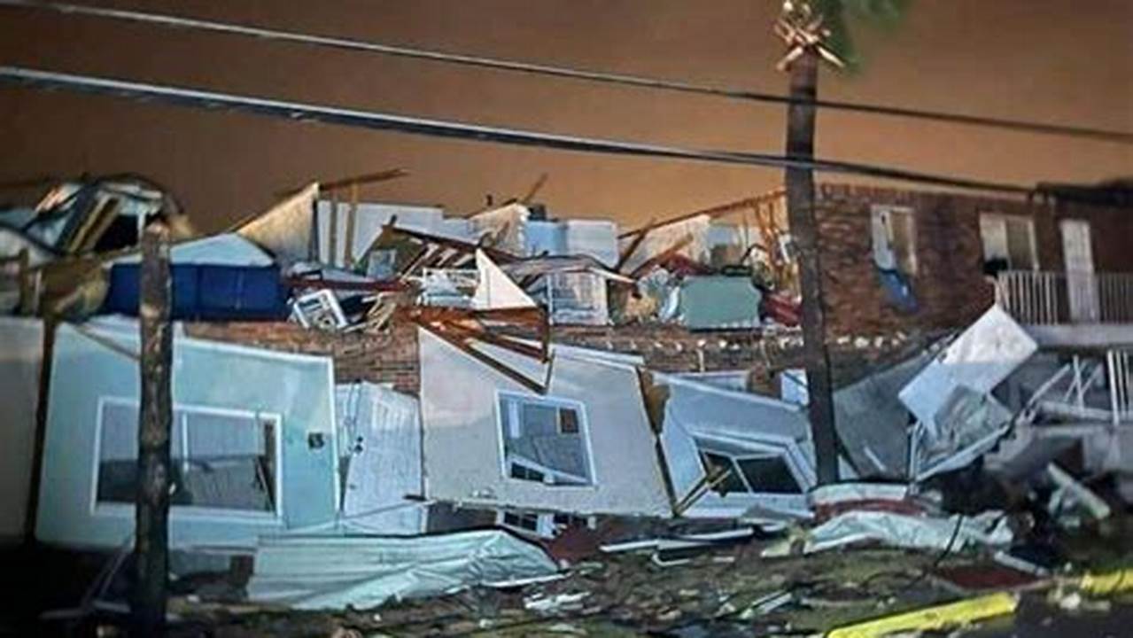 At Least Four People Died As Severe Thunderstorms, Powerful Winds And Apparent Tornadoes Ripped Across Swaths Of The., 2024