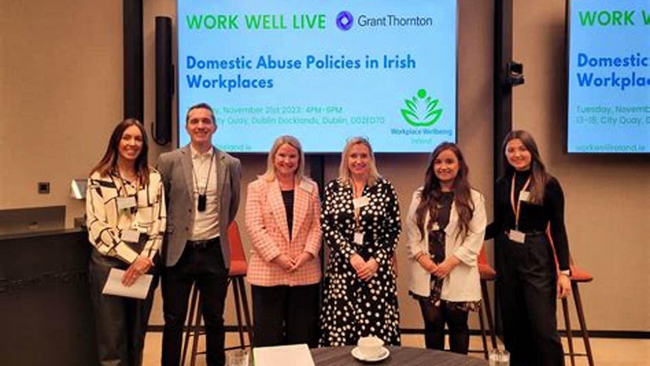 At Out Our Most Recent Events We Discussed Domestic Abuse Policies In Irish Workplaces At Grant Thornton And We Spoke About What Judgment Feels Like At The Ntma., 2024