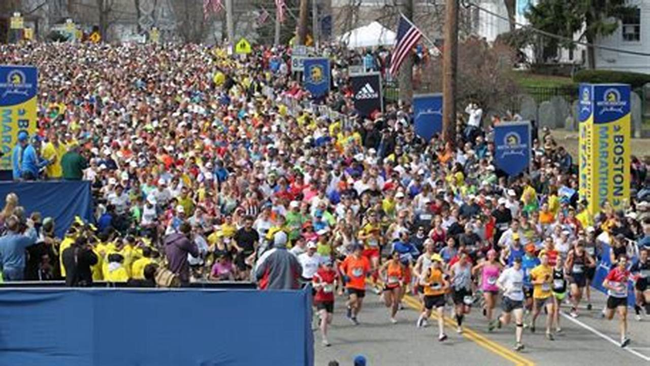 Athlete Village Boston Marathon 2024