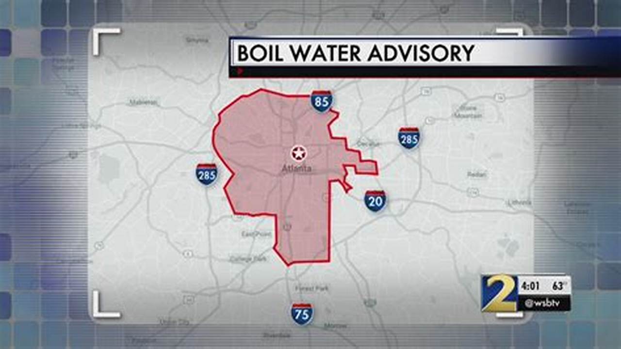 Atlanta Boil Water Advisory 2024 Mape