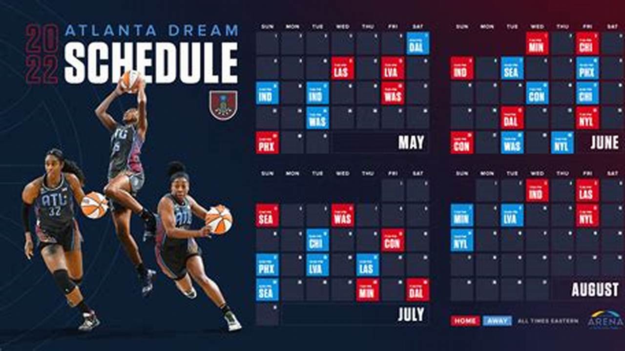 Atlanta Dream Schedule 2024