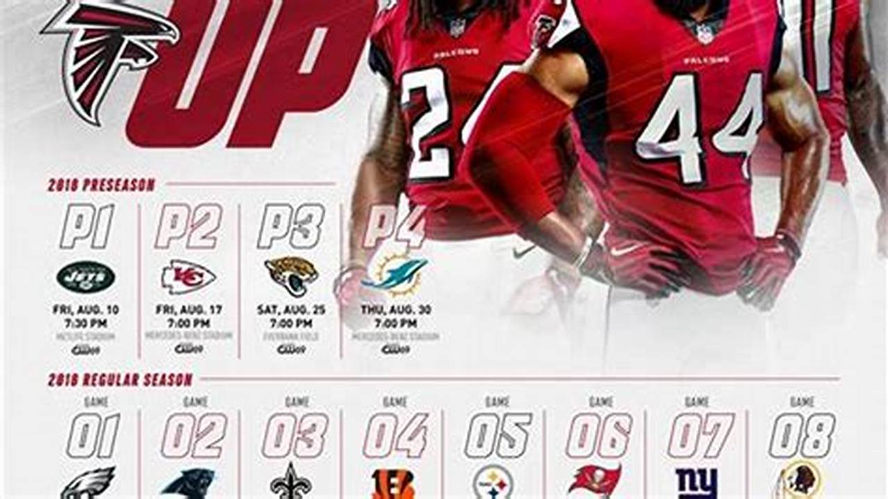 Atlanta Falcons Game Schedule 2024