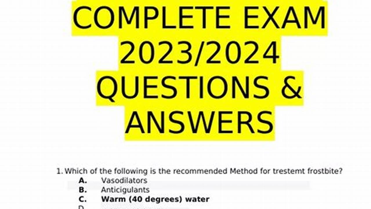 Atls Post Test Answers 2024