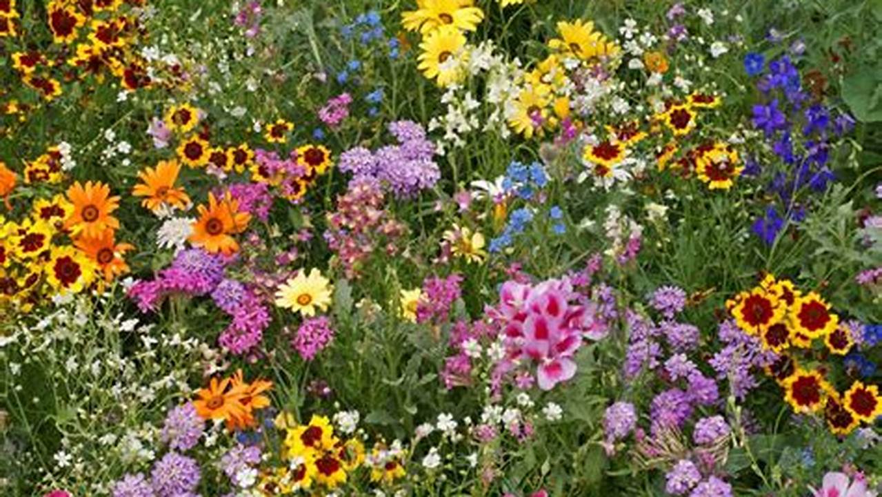 Attractiveness Of Wildflower Mixtures For Wild Bees And Hoverflies Depends On Some Key Plant Species | Request Pdf., Images